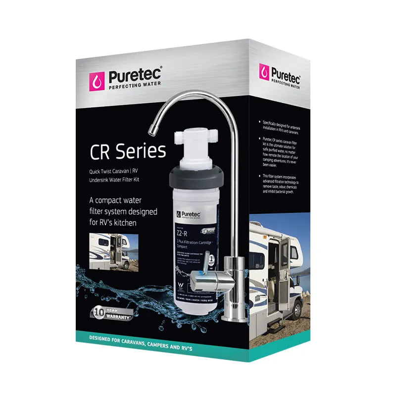 Puretec Quick Twist Caravan | RV Undersink Water Filter Kit