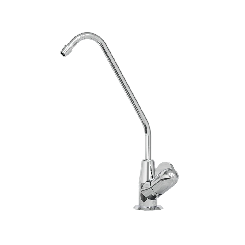 Long Reach Faucet, Chrome 1/4 Turn, LED