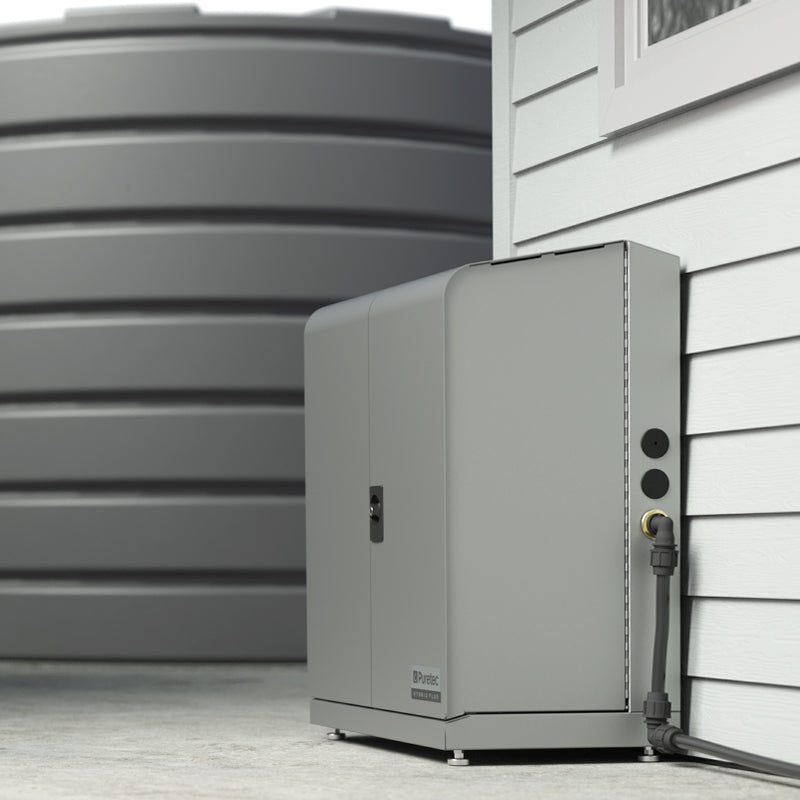 Hybrid P9 Gull Wing Cabinet, Triple Filter & UV System, 50lpm Grundfos Pump & Rain/Mains Controller incl