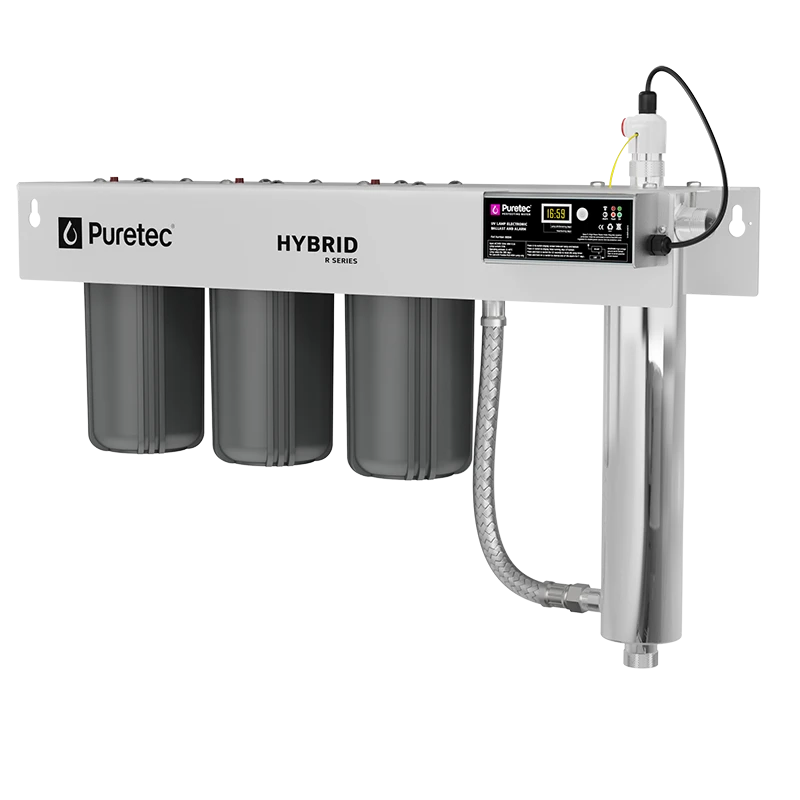Hybrid R10 Triple Filter & UV System 60 lpm Reversible Bracket