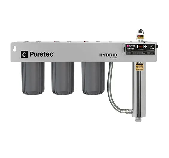 Hybrid R10 Triple Filter & UV System 60 lpm Reversible Bracket