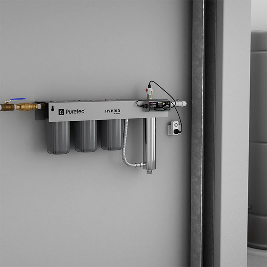 Hybrid R10 Triple Filter & UV System 60 lpm Reversible Bracket