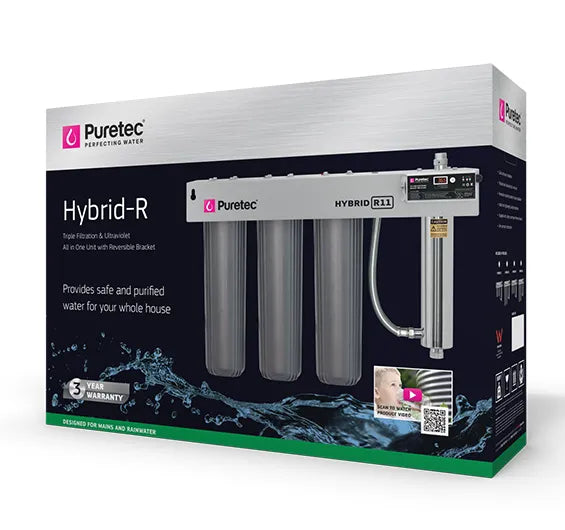 Hybrid R11 Triple Filter & UV System 120 lpm Reversible Bracket