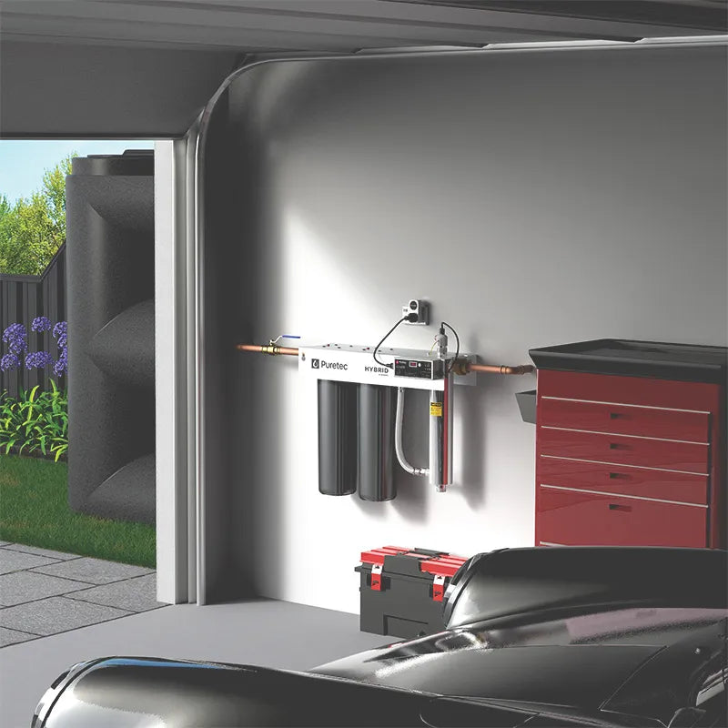 Hybrid R2 Dual Filter & UV System, 130 lpm Reversible Bracket