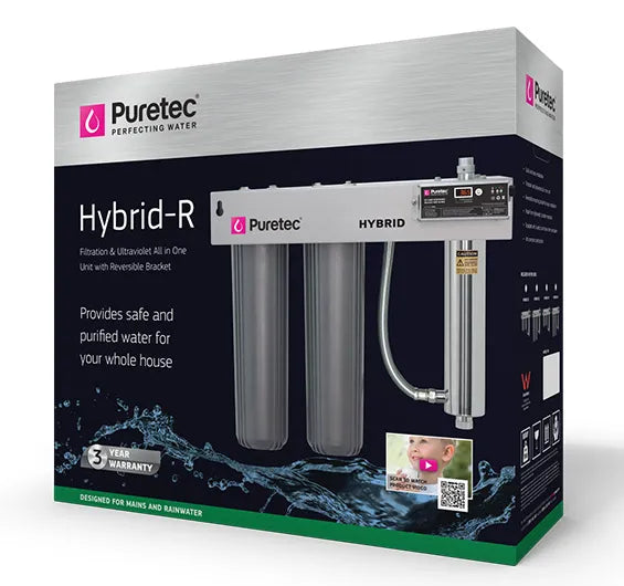 Hybrid R2 Dual Filter & UV System, 130 lpm Reversible Bracket