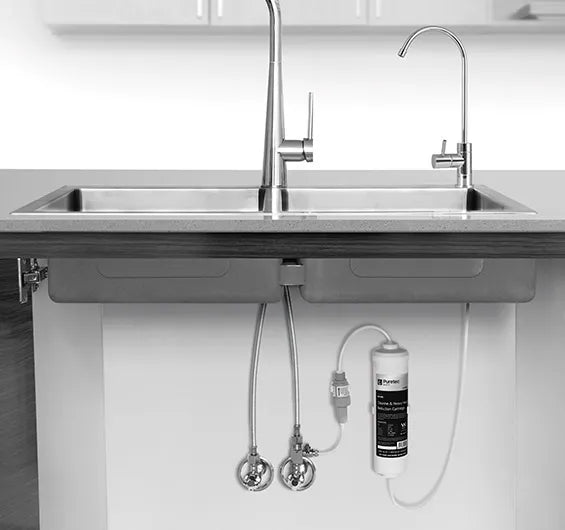 Inline Undersink System, inc faucet, IN149C cartridge