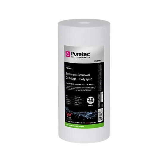 Polyspun Large Dia 4.5" Cartridge, 10 inch, 20um
