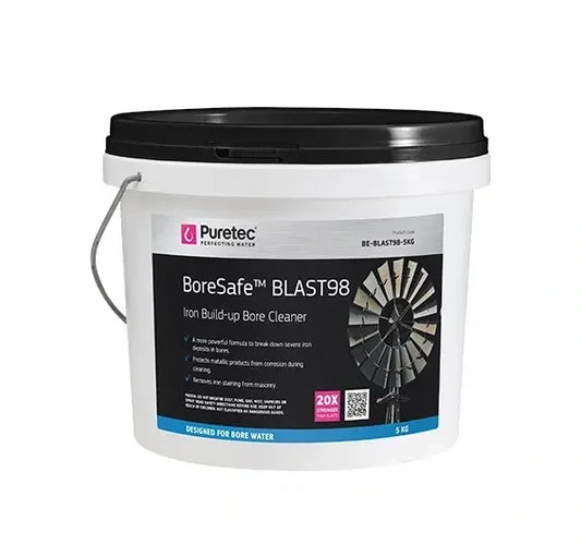 BoreSafe Bore Cleaning Granules 5kg & 30ml test kit