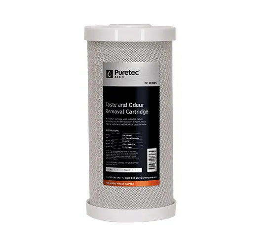 Extruded Carbon Large Diameter Cartridge, 10 inch, 5um