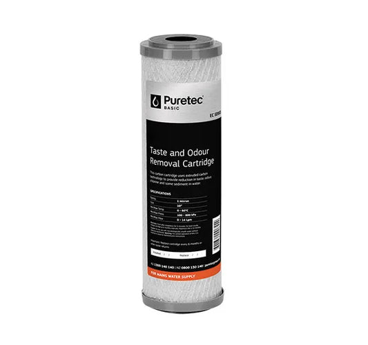 Carbon Cartridge, 10 inch, 0.5um Cyst Reduction