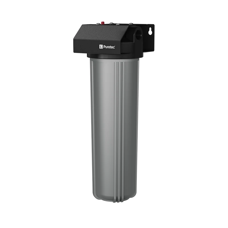 Whole House Single Rainwater Filter 1.5" conn, 20" Lge Dia - DP10MP2 incl, 110 lpm