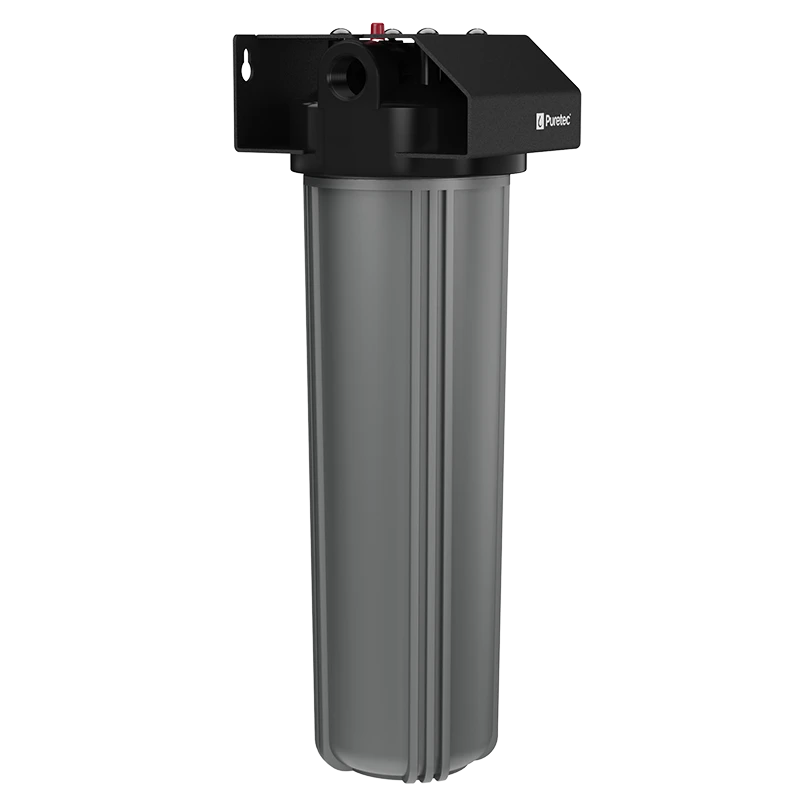 Whole House Single Rainwater Filter 1.5" conn, 20" Lge Dia - DP10MP2 incl, 110 lpm