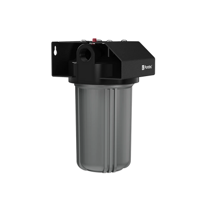 Whole House Single Rainwater Filter 1" conn, 10" Lge Dia - DP10MP1 incl, 60 lpm