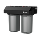 Whole House Rainwater Filter 1" conn, 10" Lge Dia, PL20MP1 + PX01MP1 incl, 75 lpm