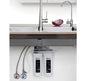 Twin Undersink System with PL011, CE941 (0.2um) & DFU180 LED faucet