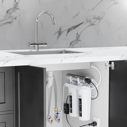 Ecotrol Undersink Twin Filter & UV System with Tripla-T2