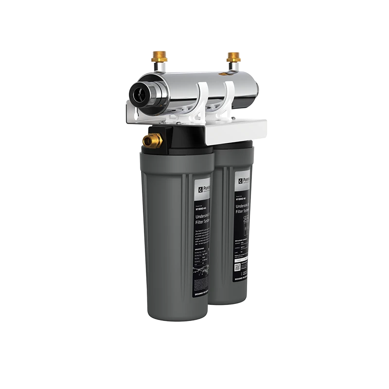 Twin U/sink UV System 1/2 inch BSP 8 lpm