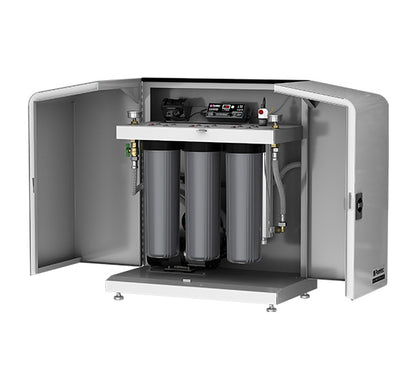 Hybrid P9 Gull Wing Cabinet, Triple Filter & UV System, 50lpm Grundfos Pump & Rain/Mains Controller incl