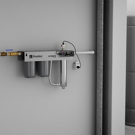 Hybrid R1 Dual Filter & UV System, 75 lpm Reversible Bracket