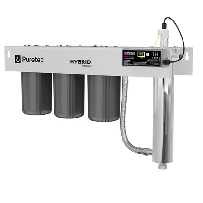 Hybrid R10 Triple Filter & UV System 60 lpm Reversible Bracket