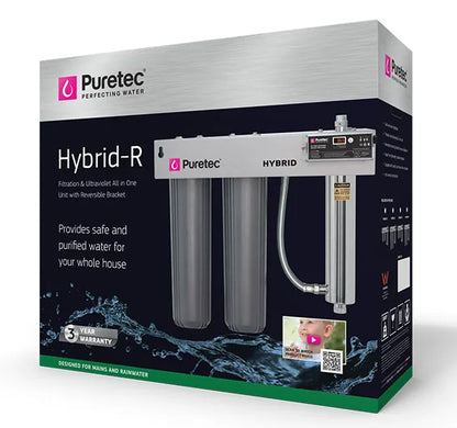 Hybrid R2 Dual Filter & UV System, 130 lpm Reversible Bracket