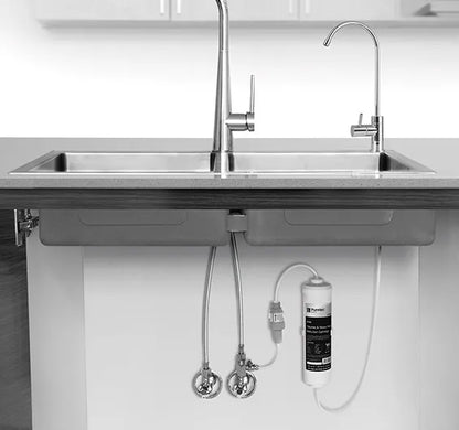 Inline Undersink System, inc faucet, IN149C cartridge