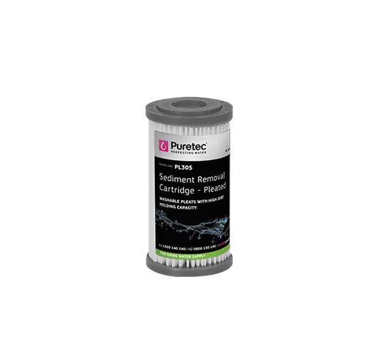 PL305 - Pleated Cartridge Standard 2.5" dia, 5 inch, 30um