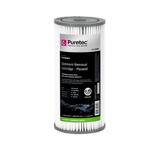 Pleated 4.5" Cartridge 5", 0.35um