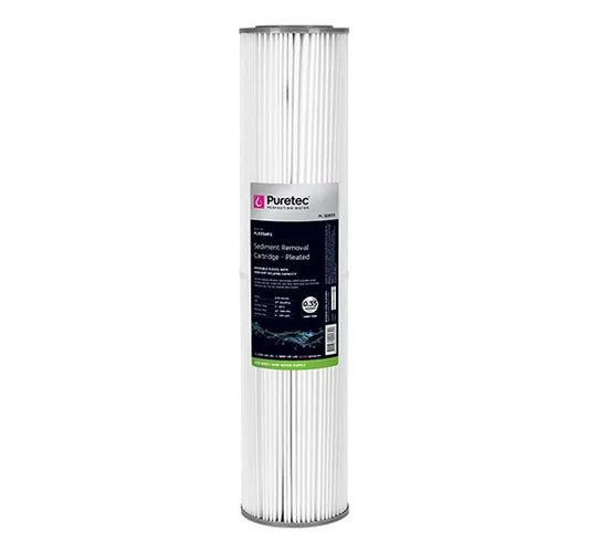 Pleated 4.5" Cartridge 20", 10um