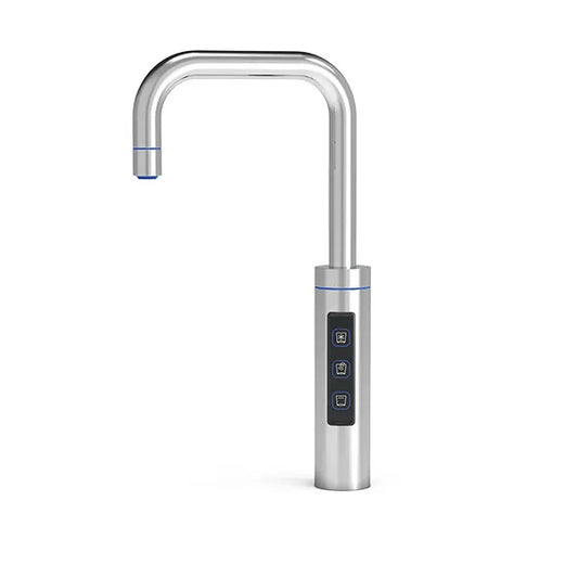 Puretec Sparkling, Chilled and Filtered Water Undersink System, Including SPARQ SMART Tap - Chrome & Gas Bottle